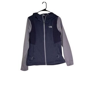 The North Face Women's Medium Multicolor Fleece Hoodie Jacket Casual